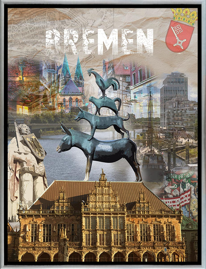 Vintage Bremen Collage