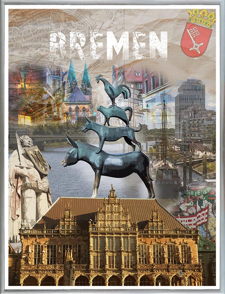 Vintage Bremen Collage