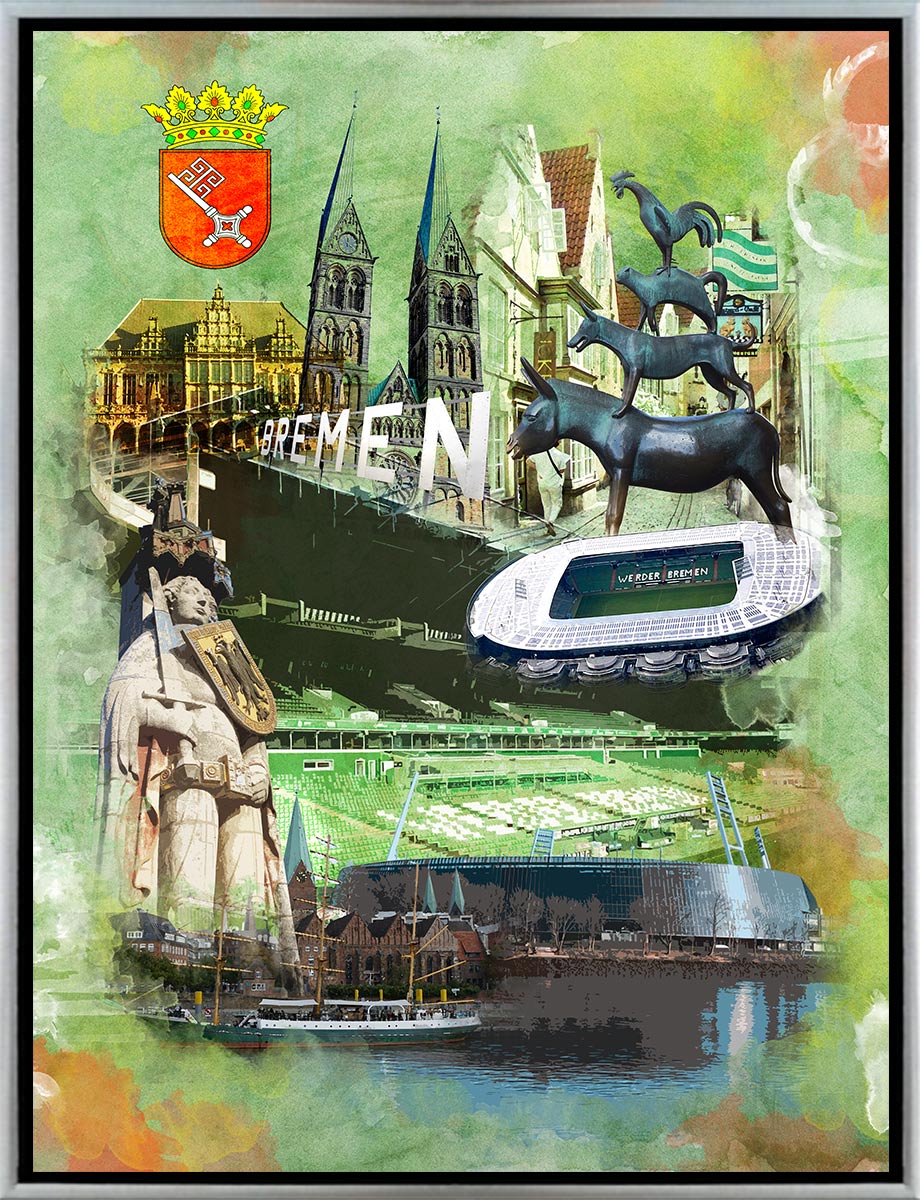 Weserstadion Bremen Collage