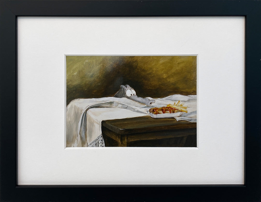 "Zarte Versuchung" | Otto Waalkes Miniprint