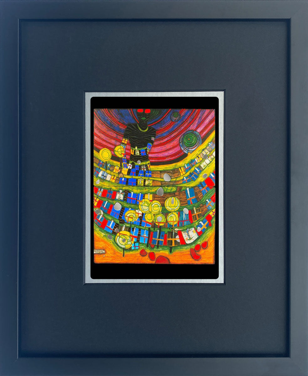 "Blinde Venus" | Friedensreich Hundertwasser Miniprint