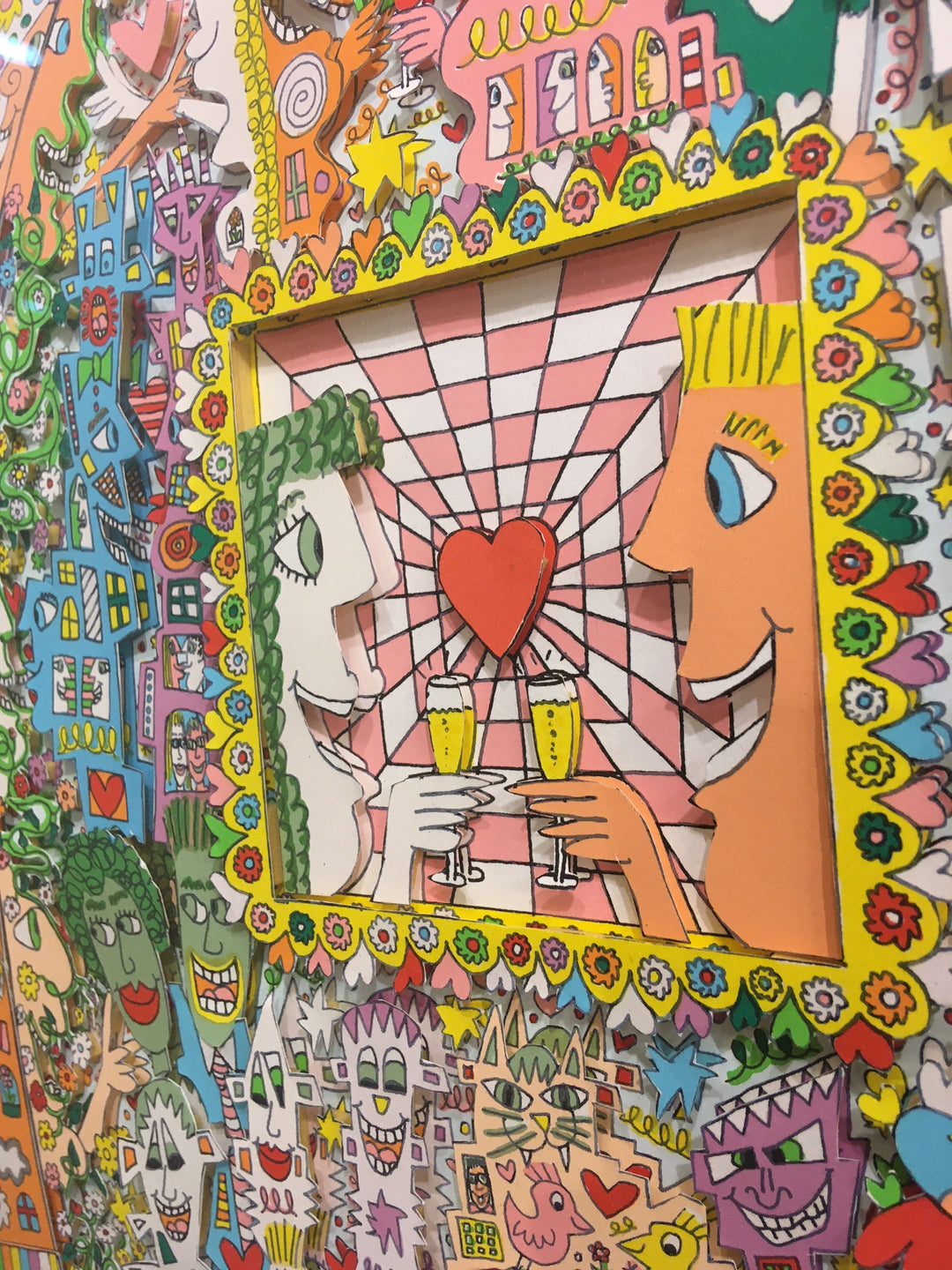 "Best Art is a Good Heart" | James Rizzi