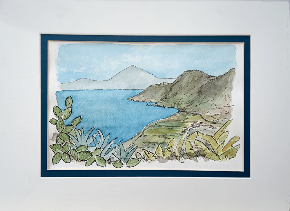 "Südliche Landschaften" von Harald Meuren